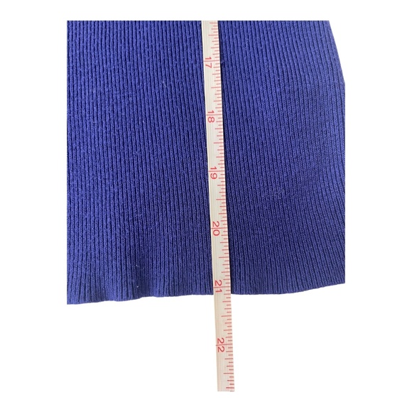 Express Knit Turtleneck Short-Sleeve with Buttons size XS Women's - Picture 6 of 13